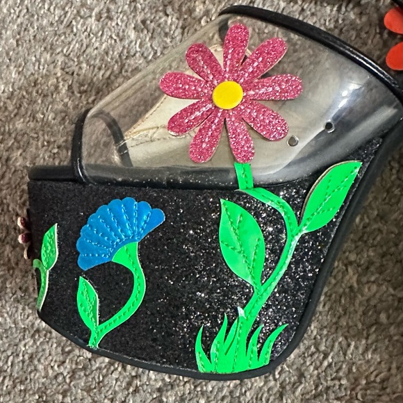 Current Mood X Dolls Kill “Fantasia Garden” Platform Sandals - Picture 6 of 16